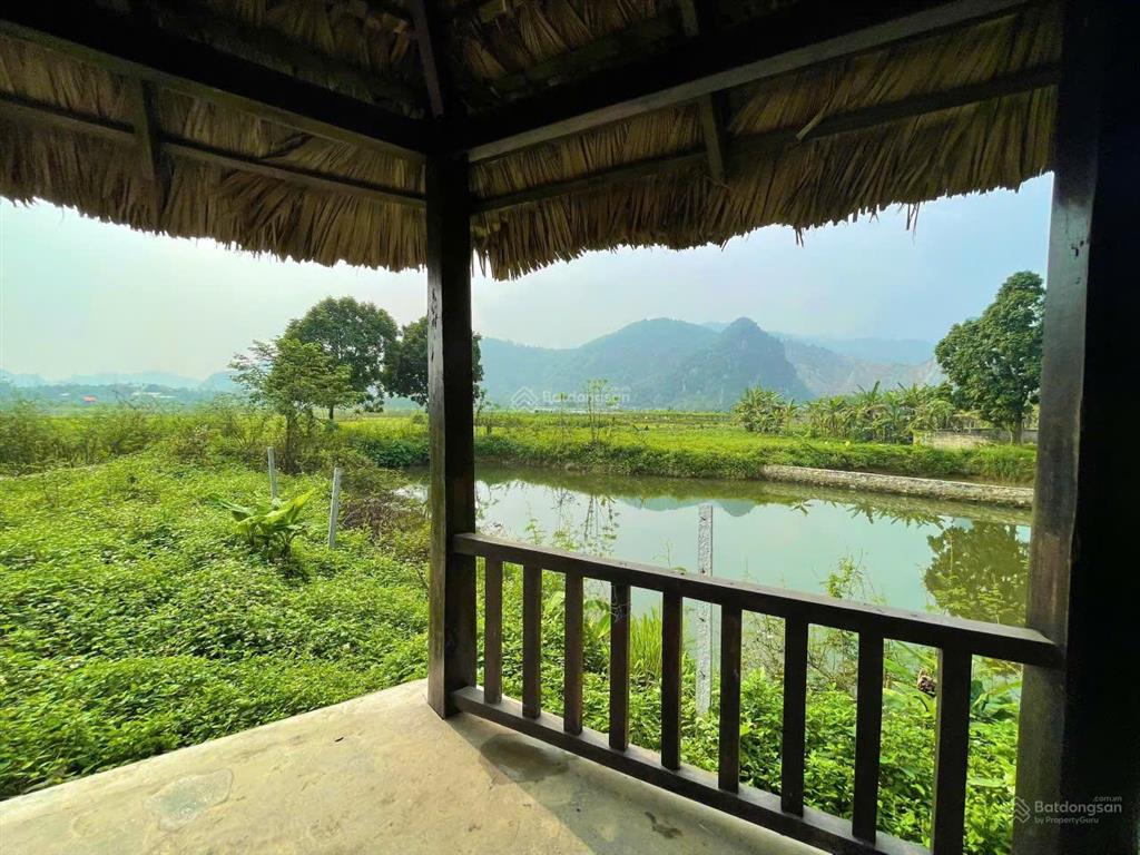 Bán lô đất siêu vip 3100m2 đất bám hồ đồng chanh, có ao thả cá tại lương sơn  hoà bình