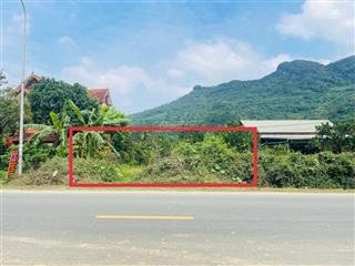 Iá rẻ nhất khu vực  bán nhanh lô đất mặt quốc lộ 6  xã lâm sơn, lương sơn, hòa bình
