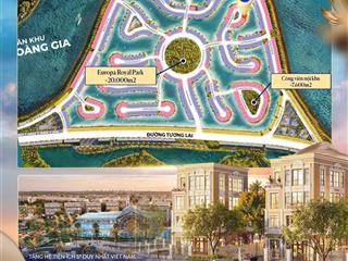 Đơn lập hoàng gia 6 view vườn hoa, hướng biển đông nam cực mát mẻ