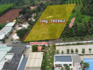 Bán lô đất lớn suối nghệ, 3059m² có thổ cư, cách kcn chỉ 2km, đầu tư sinh lời
