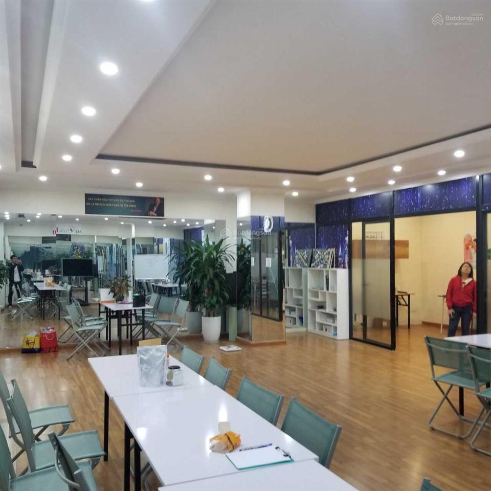 Cho thuê văn phòng trần quốc hoàn  nguyễn khánh toàn  trần đăng ninh dt 85m2 giá thuê 15tr/1 th