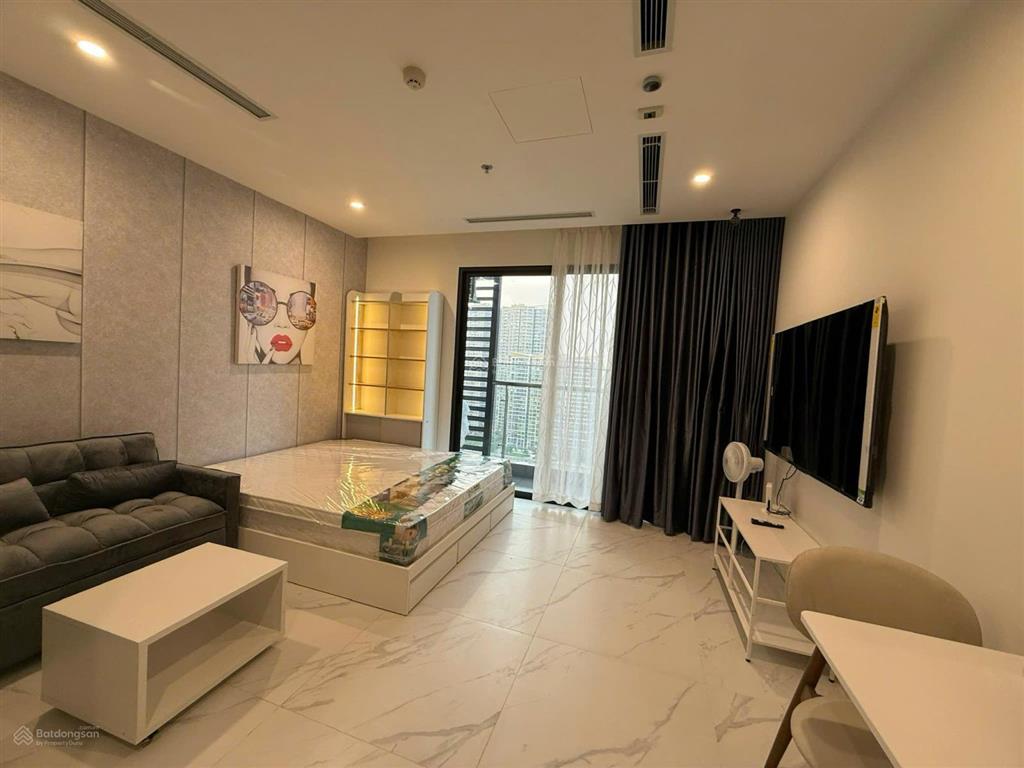 Stu 34m2 ban công full nội thất , giá 2ty850 hđmb khu cao cấp beverly , tặng vf3 căn khác stu be6.