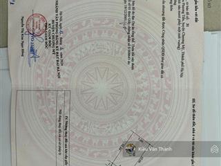 Bán lô đất thổ cư 60.1m2 ô tô tránh nhau cách 15m, sát trường học cấp 12 xuân mai, giá chỉ 1.35 tỷ