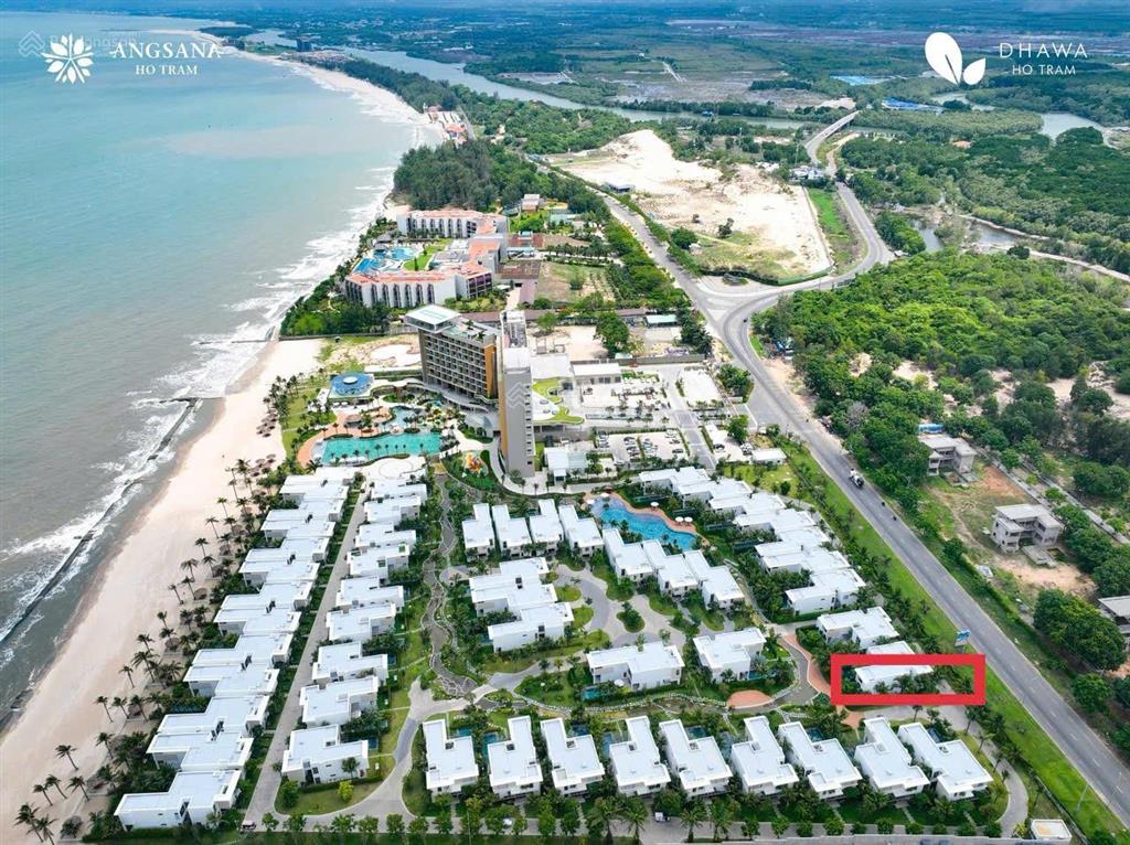 Chính chủ cần bán gấp biệt thự angsana residences hồ tràm, 24 tỷ, 390m2, bàn giao full nội thất