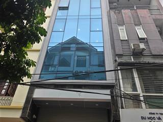 Hàng hiếm  phân lô vỉa hè  thang máy  giá tốt  55m2 x 8 tầng  thiết kế thông sàn