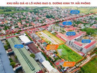 Bán đất ngay sau trường tiểu học hưng đạo, dương kinh, hải phòng