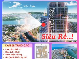 Duy nhất căn hộ 1pn + giá tốt sun cosmo, tầng cao view biển & sông hàn cực đẹp, rẻ nhất thị trường