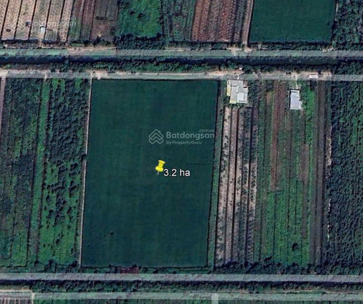 Chủ cần bán 3.2 ha đất 2 mặt tiền. xã thạnh lợi huyện bến lức tỉnh long an