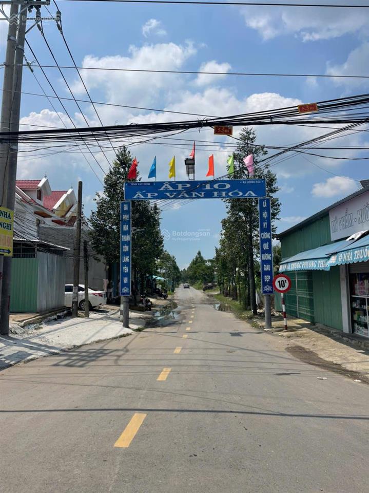 Chủ cần bán 4 lô liền kề ấp 10 xã lương hoà tỉnh tây ninh (bến lức  long an)