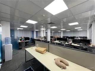 Cho thuê văn phòng khương hạ dt 110m2 mặt tiền 8m vuông vắn  0971 016 ***