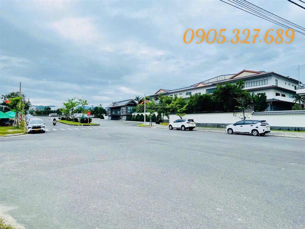 Đất biệt thự 346m2, cạnh khu resort mikazuki đường 10m5 sát biển nguyễn tất thành chỉ 52tr/m2