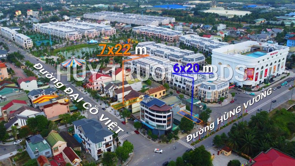 Mặt tiền kd đường đại cồ việt gần hùng vương, vincom quảng trị