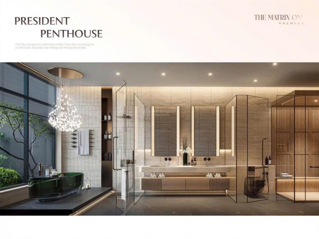 Siêu vip the matrix one  dòng căn hộ giới hạn penthouse/duplex sân vườn + bể bơi  0987 106 ***
