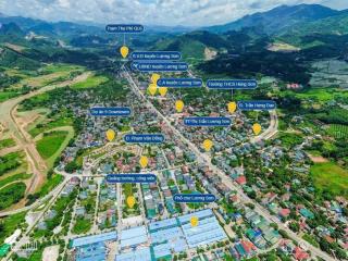 Bán đất trục đường đôi 2 mặt thoáng kinh doanh tốt tại phố chợ lương sơn hòa bình