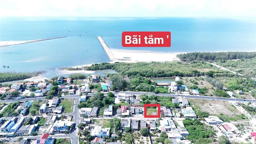Cách bãi tắm chỉ 600m, 145m2, ngang 5m, duy nhất siêu rẻ chỉ 1.750 tỷ, khu dân cư hiện hữu