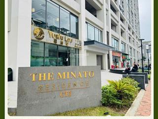 Bán shophouse khối đế mặt đường lớn chung cư chuẩn nhật minato, hải phòng