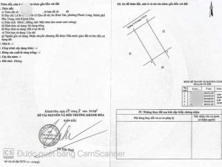 7,2 tỷ (40 tr/m2)  180 m2 (9x20) đất biệt thự đường 13m kđt an bình tân, sổ cá nhân, cách biển 7p