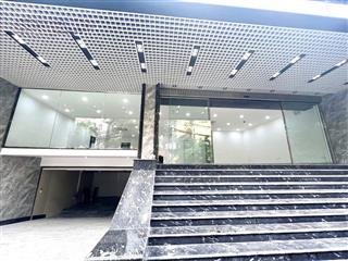 Mbkd 180m2 tầng 1 toà nhà vp 8 tầng phố khâm thiên, đủ pccc làm ngân hàng, phòng khám