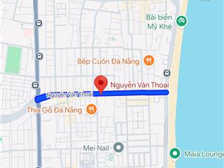 2 mặt kiệt trước sau nguyễn văn thoại thông nguyễn duy hiệu  ngang 10m