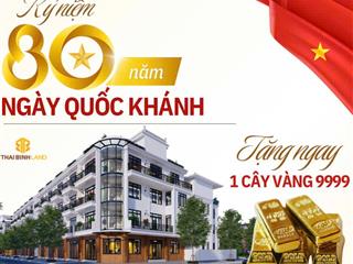 Bán liền kề, biệt thự dự án khu dân cư bùi sỹ tiêm  p. tiền phong  tp. thái bình  tỉnh hưng yên
