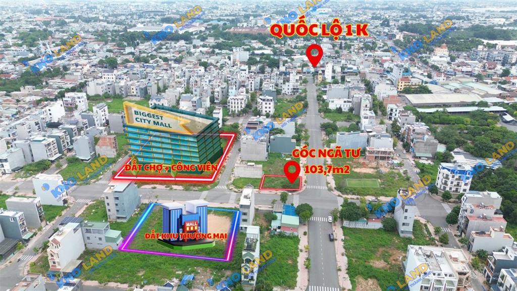 Lô góc ngã tư trục chính kinh doanh mở văn phòng, khách sạn, cafe