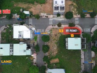 Giảm 300tr bán lô góc 2 mặt tiền ngay chợ gần kcn vsip. di chuyển thuận tiện qua thủ đức q12