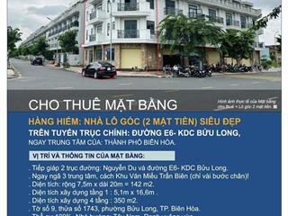 Hoàn thiện đẹp theo ý khách hàng siêu hiếm toà nhà góc 3 tầng kdc vip bửu long 3