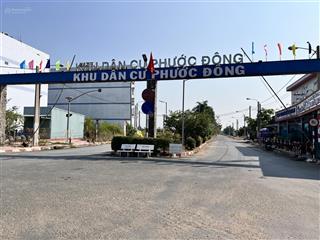 Chính chủ bán đất kdc phước đông, dt 5x20 100m2, shr, gần kcn phước đông, mặt tiền ql50
