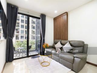 Kẹt tiền bán gấp căn 1pn plus (61m2) full nội thất tầng đẹp tại hà đô q10. sơn minh land