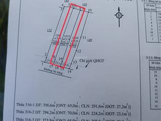 Duy nhất mảnh đất giá rẻ 294m2 thổ cư, đường nhựa 6m giá 700 triệu
