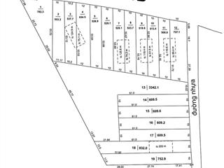 Đất chưa qua đầu tư đường tỉnh lộ 44b, thị trấn phước hải, long đất, brvt diện tích hơn 500m