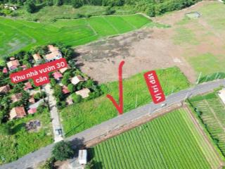 Bán lô đất nghỉ dưỡng khu nhà vườn gỗ láng dài  quốc lộ 55