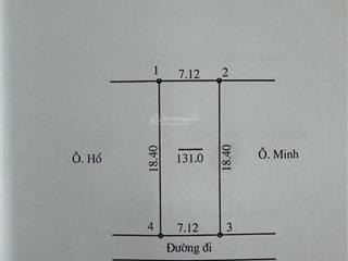 Chính chủ cần bán lô đất 131m tại vân côn an khánh hà nội