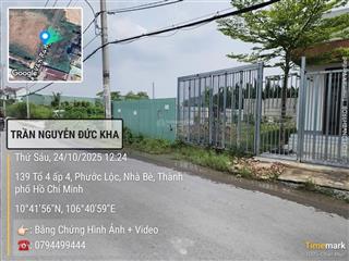Bán đất tại nguyễn văn ràng, nhà bè, hcm, 55 triệu / m2, 165m2 hot!