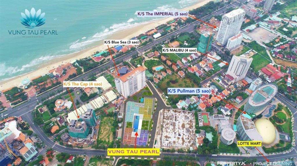 Bán gấp đi định cư căn 3pn giá 3 tỷ 3 vũng tàu pearl, view tầng cao