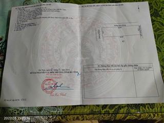 Bán đất thổ cư chính chủ, tdp 8, p. bắc hồng, tx. hồng lĩnh, hà tĩnh 110m², hai mặt tiền, giá tốt