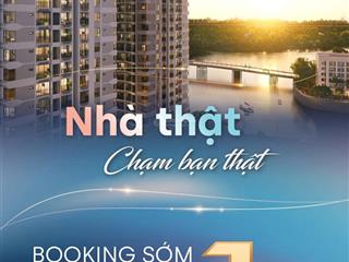 Chính thức nhận booking căn hộ tp hcm đã có sổ sẵn sang tên chỉ 3 tỷ/ căn 2pn từ cđt gamuda land
