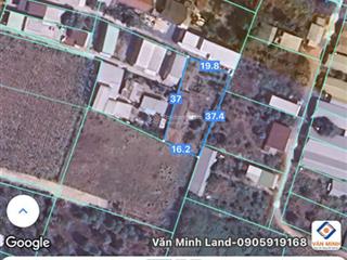 Bán đất vĩnh thanh, nhơn trạch. dt 19,8mx37m, sổ đầy đủ, phong thủy tốt, đầu tư sinh lời nhanh