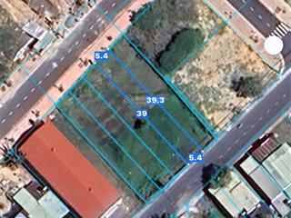 Bán đất mặt tiền đường cây dầu, ngay tái định cư phú hội. dt 209m2, sổ cất két giao dịch trong ngày