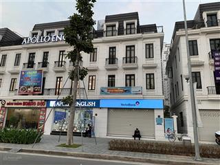 Bán shophouse ngoại giao đoàn, mặt đường đôi, 124m2, mt 6m