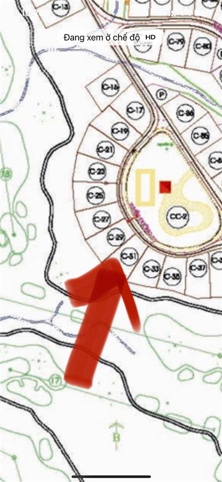 Bán ô đất biệt thự golf tam đảo lô view hồ giá vô cùng yêu thương