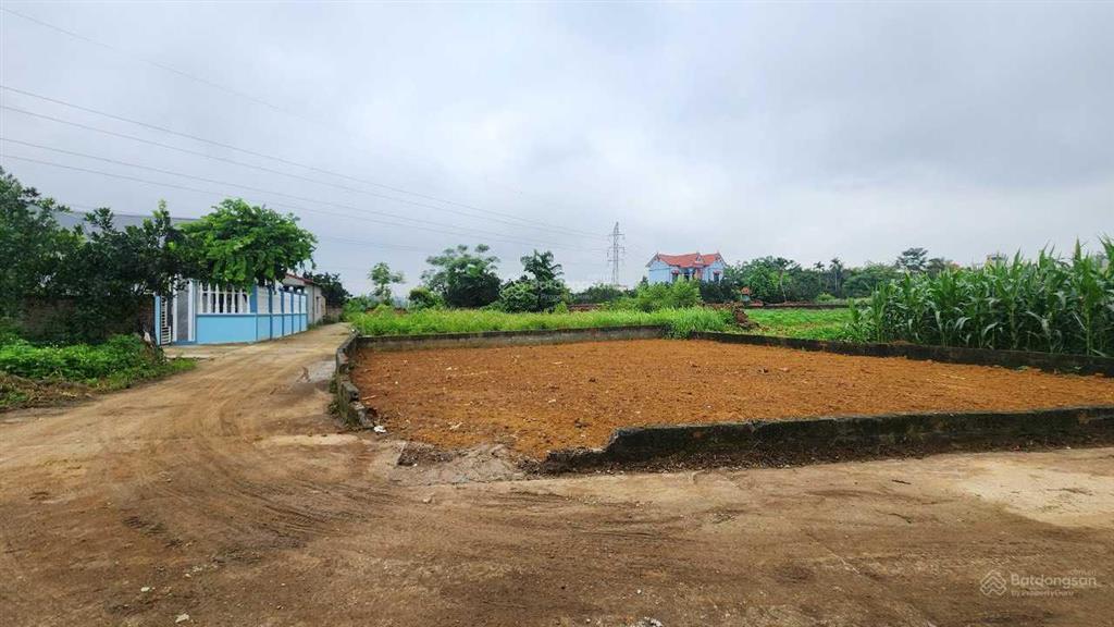 168m2 đất nền lô góc vị trí đắc địa tại thôn 6 xã phú cát, huyện quốc oai, hà nội