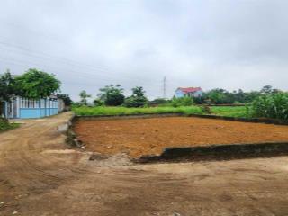 168m2 đất nền lô góc  vị trí đắc địa tại thôn 6 xã phú cát, huyện quốc oai, hà nội