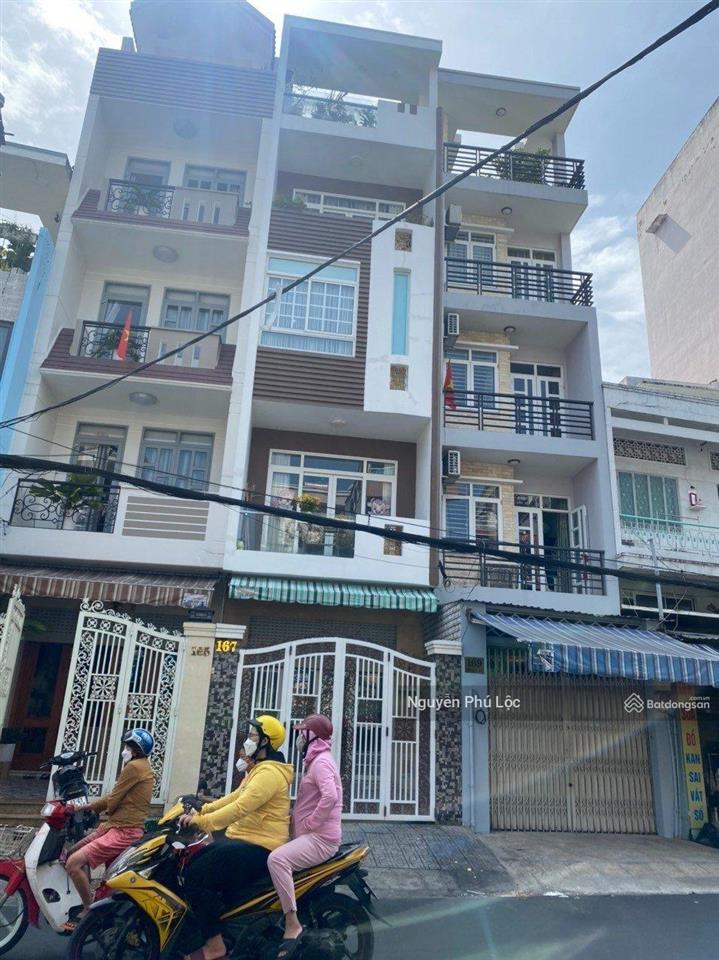 Nhà bán mt hồ bá kiện khu cư xá bắc hải p15 quận 10 dt 4.1 x 17 kc 4 tầng hđt 40tr/ tháng