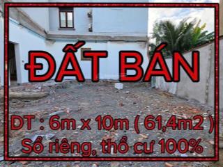 Bán 2 lô đất sổ riêng ngay trường nam hà  phường trấn biên ( hiệp hoà củ).dt6x10=60 m2. giá 2ty9