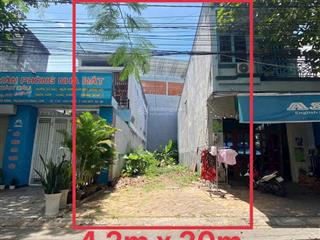 Bán lô đất đẹp kdc đinh thuận  kp5 phường tân hiệp biên hoà. dt 4,2x20=84m2. giá 4ty190 tl