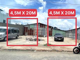 Bán lô đất sổ riêng thổ cư 100% gần kdc p. tân phong  biên hoà.dt 4,5x20=90m2. giá 2tỷ950