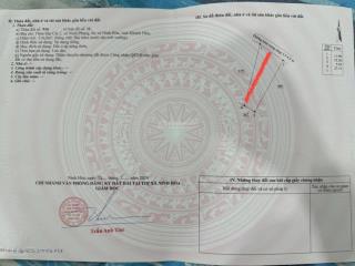 Bán lô đất giá rẻ xã ninh phụng bao sổ