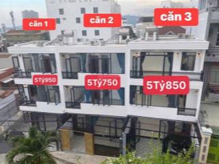 Nhà mới 3 căn mặt tiền đường mai an tiêm phường vĩnh phước, nha trang