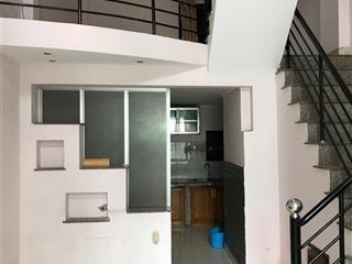 Hẻm xe hơi bờ bao tân thắng dt 4x10m 1 lửng 1 lầu